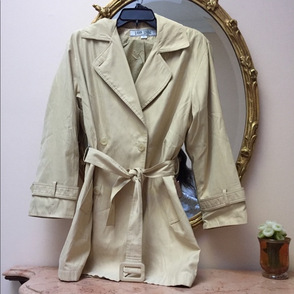 Larry Levine Jackets & Blazers - Larry Levine Trench Coat